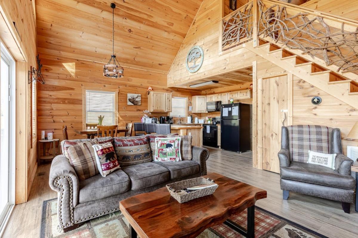Twin Oaks Cabin Bryson City Bagian luar foto