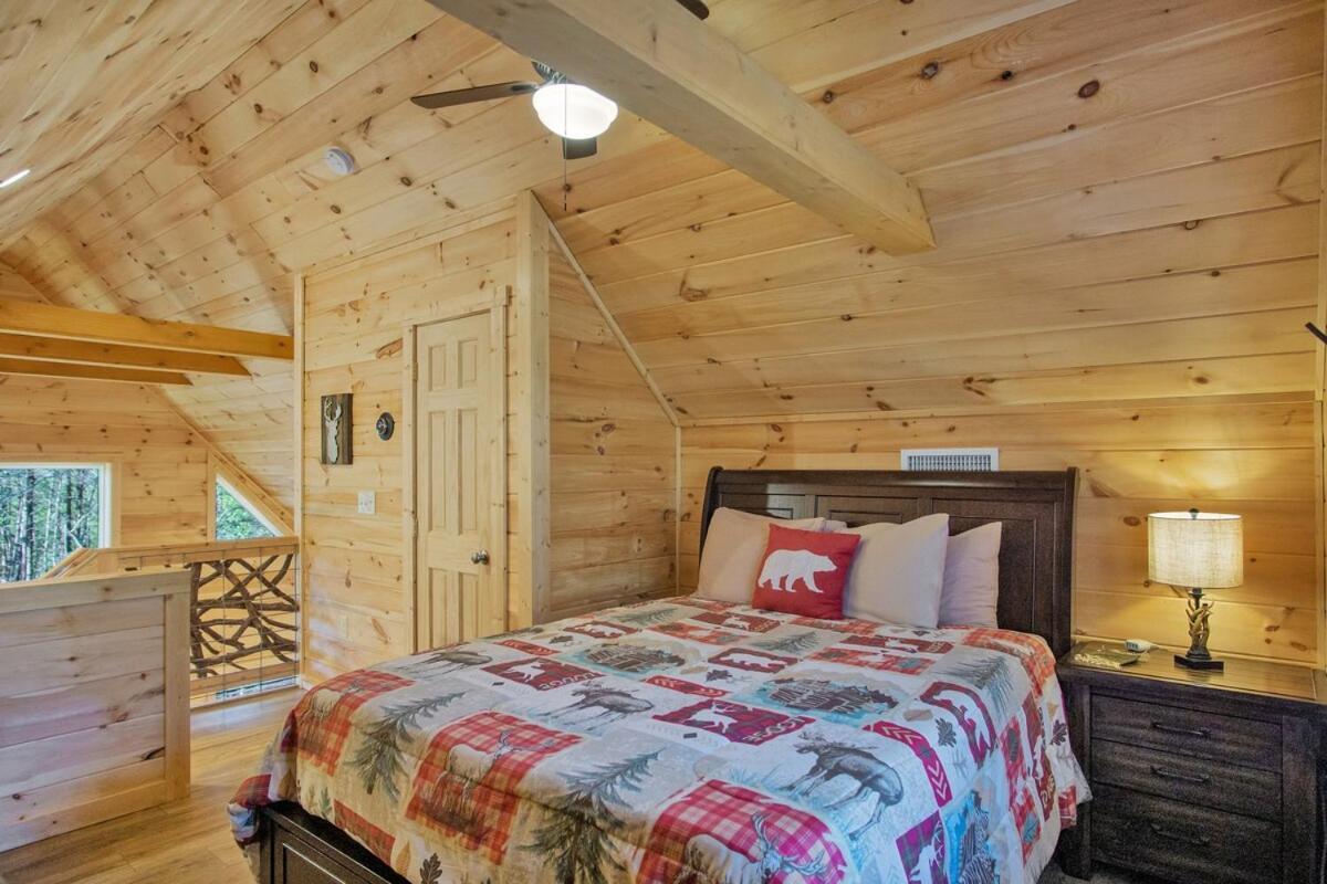 Twin Oaks Cabin Bryson City Bagian luar foto
