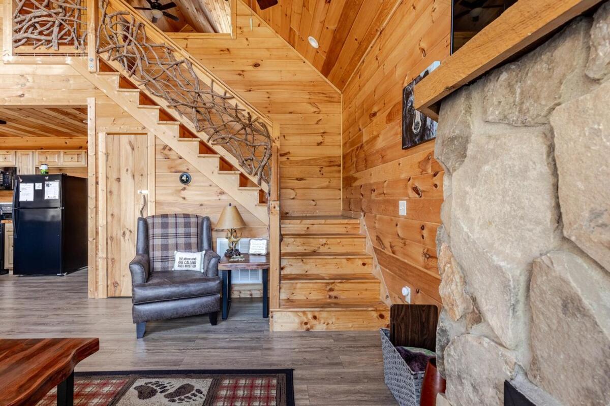 Twin Oaks Cabin Bryson City Bagian luar foto