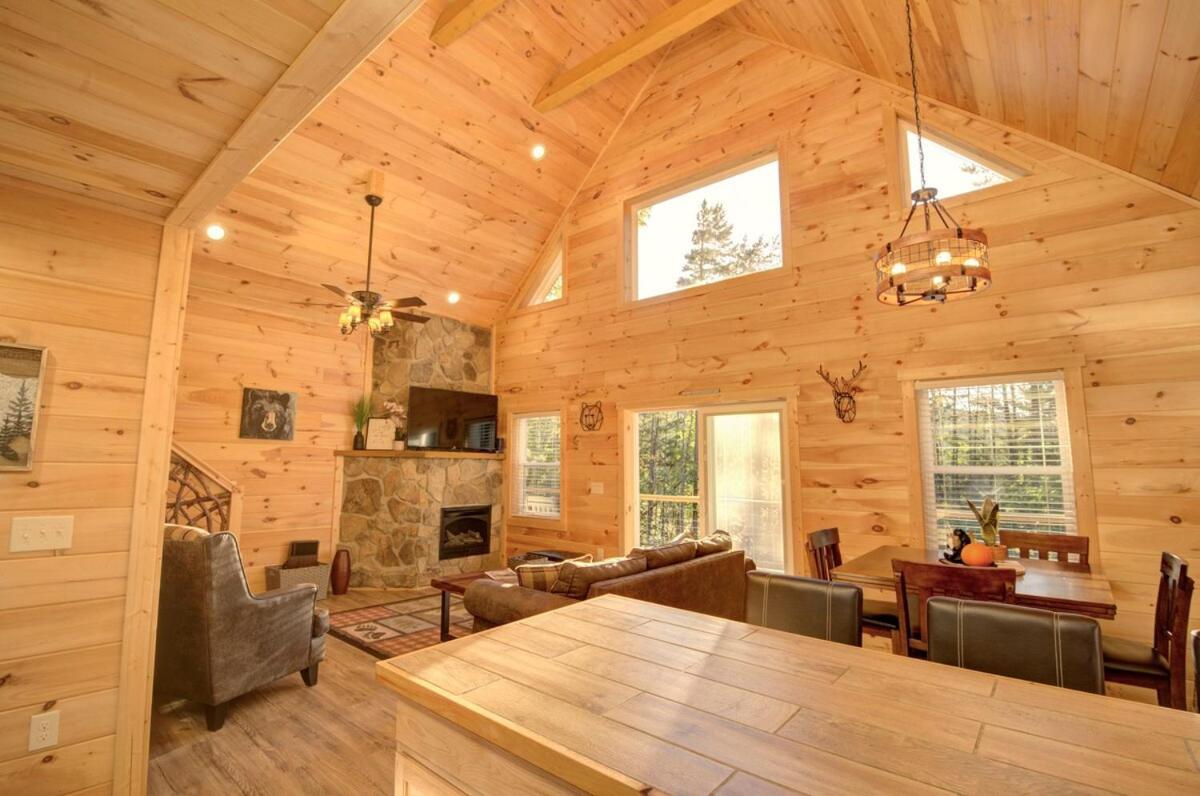 Twin Oaks Cabin Bryson City Bagian luar foto