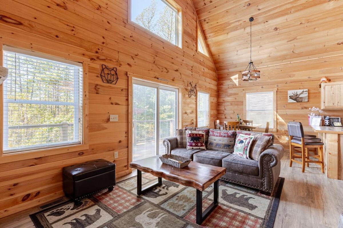 Twin Oaks Cabin Bryson City Bagian luar foto