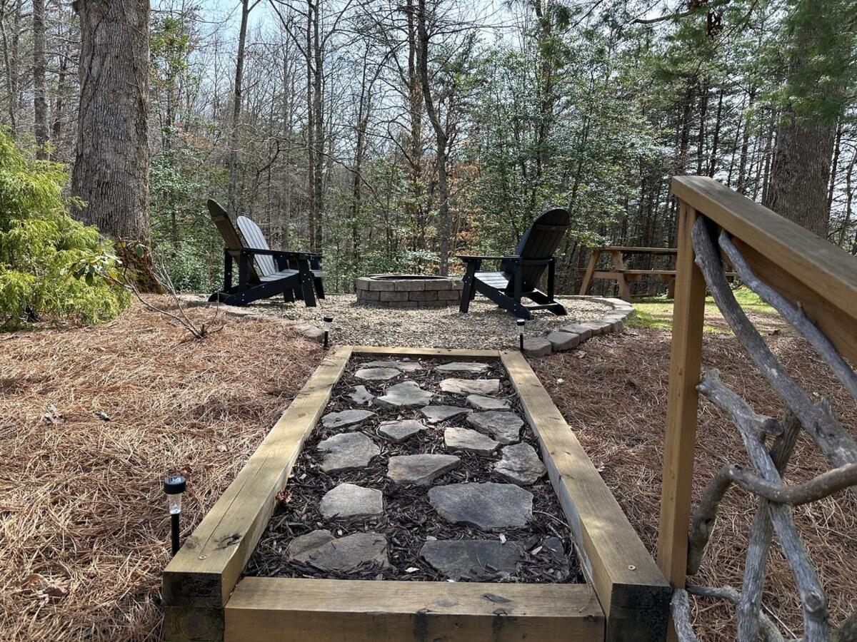 Twin Oaks Cabin Bryson City Bagian luar foto