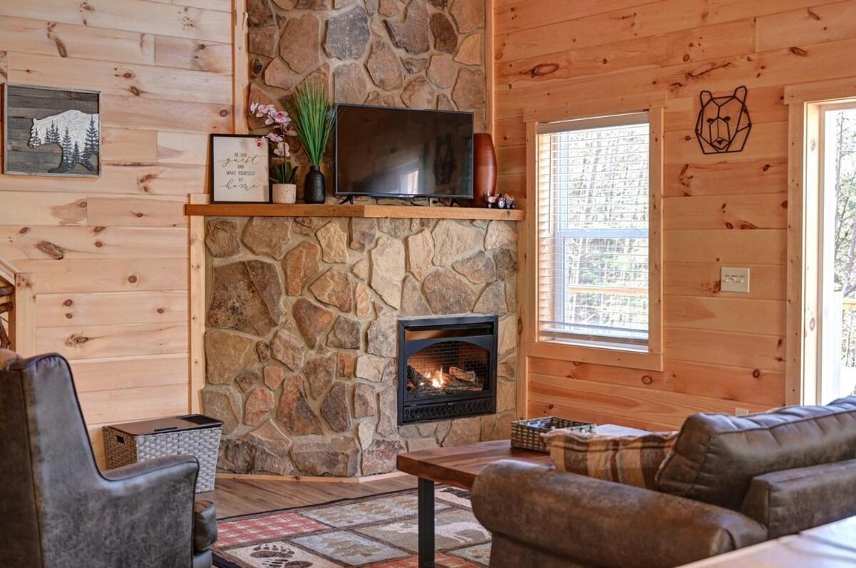 Twin Oaks Cabin Bryson City Bagian luar foto